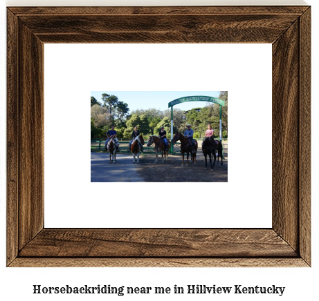 horseback riding near me in Hillview, Kentucky